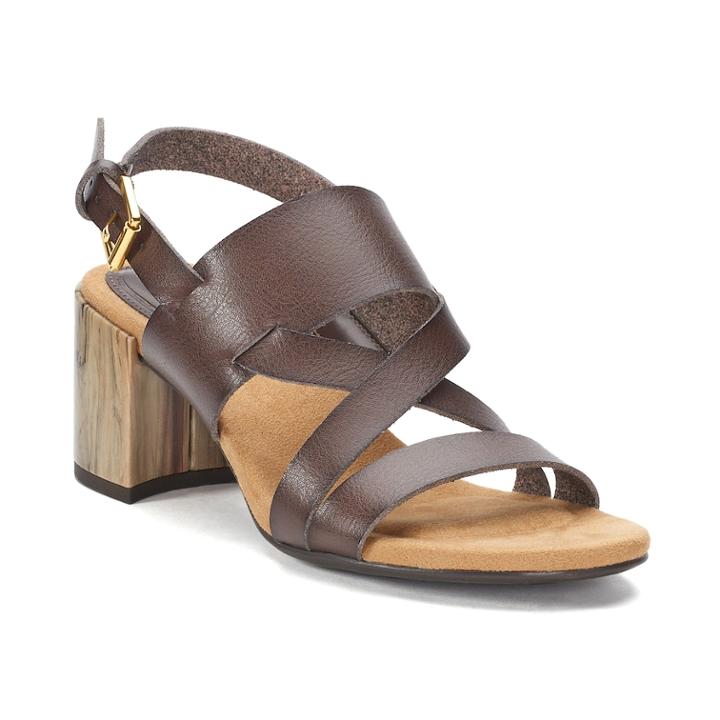 Chaps Faelyn Women's Sandals, Size: 9 B, Dark Brown