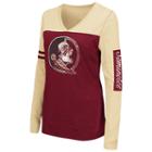 Women's Campus Heritage Florida State Seminoles Distressed Graphic Tee, Size: Xxl, Med Red