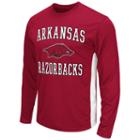 Men's Campus Heritage Arkansas Razorbacks Ghost Long-sleeve Tee, Size: Xxl, Med Red