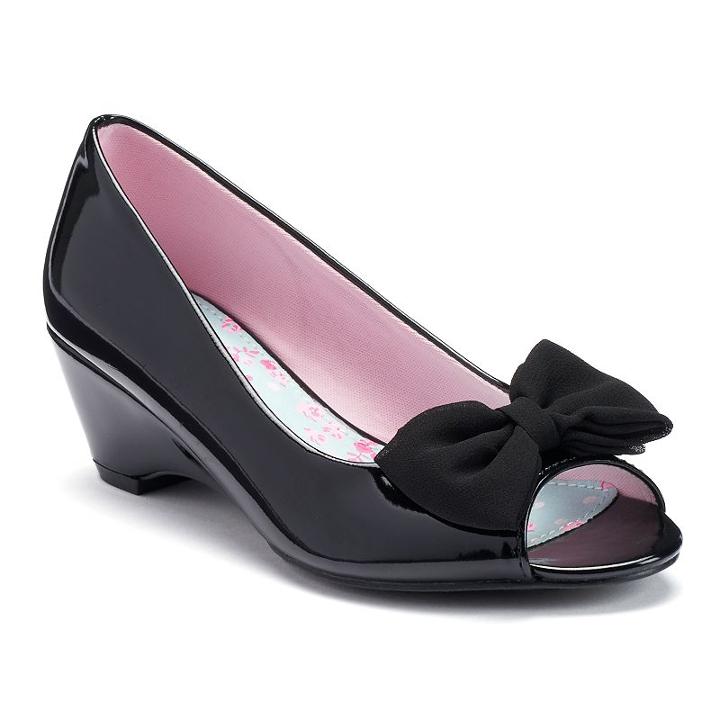 Sonoma Goods For Life&trade; Girls' Easter Dress Heels, Girl's, Size: 12, Black