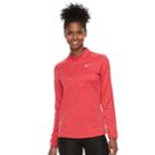 Women's Nike Dry Long Sleeve Golf Top, Size: Xs, Pink