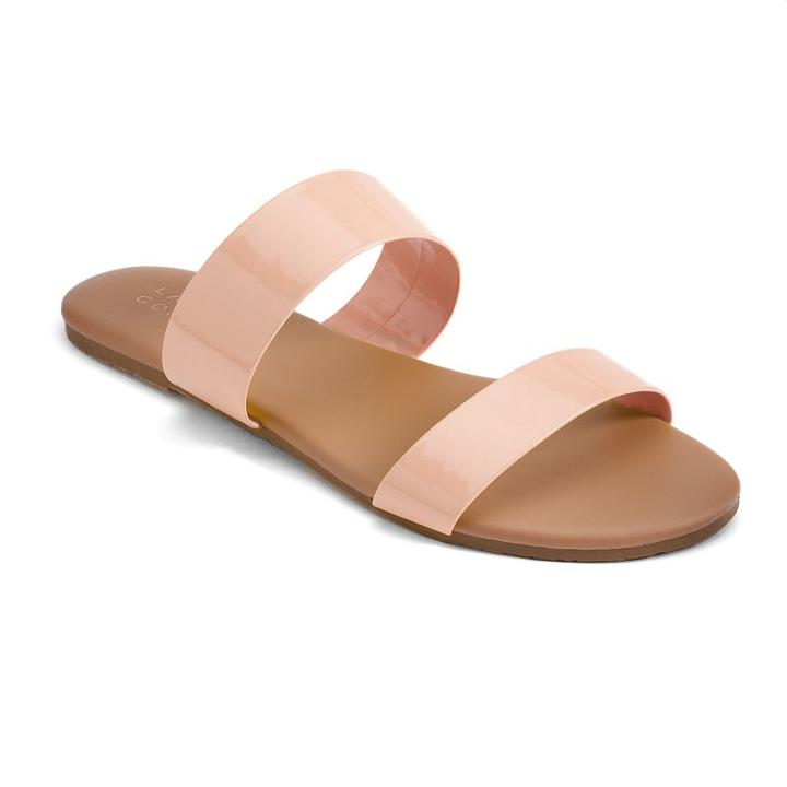 Lc Lauren Conrad Firefli Women's Sandals, Size: 9, Natural