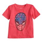 Baby Boy Jumping Beans&reg; Marvel Spider-man Patriotic Graphic Tee, Size: 12 Months, Light Red