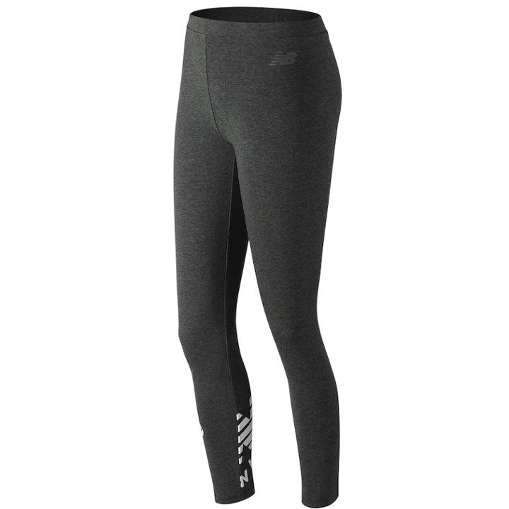 Women's New Balance Essential Mid-rise Leggings, Size: Xl, Grey