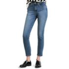 Women's Levi's 721 Modern Fit High Rise Skinny Jeans, Size: 26(us 2)m, Med Blue