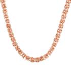 14k Gold Byzantine Chain Necklace, Women's, Size: 16, Pink