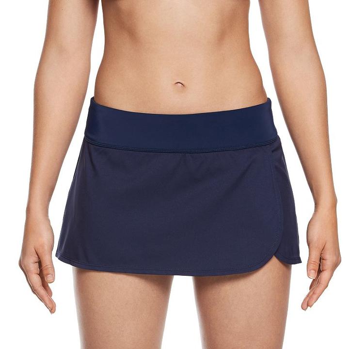 Women's Nike Core Skirtini Bottoms, Size: Medium, Turquoise/blue (turq/aqua)