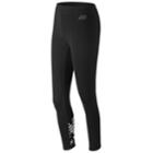 Women's New Balance Essential Mid-rise Leggings, Size: Xl, Black