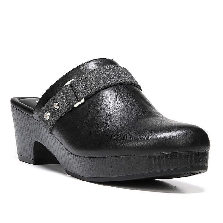 Dr. Scholl's Jessa Women's Clogs, Size: Medium (6), Black