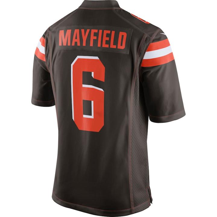 Men's Nike Cleveland Browns Baker Mayfield Jersey, Size: Xl, Multicolor