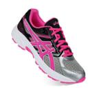 Asics Gel-contend 3 Grade School Girls' Running Shoes, Girl's, Size: 7, Med Grey