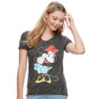 Disney's Minnie Mouse Juniors' Classic Graphic Tee, Teens, Size: Medium, Oxford