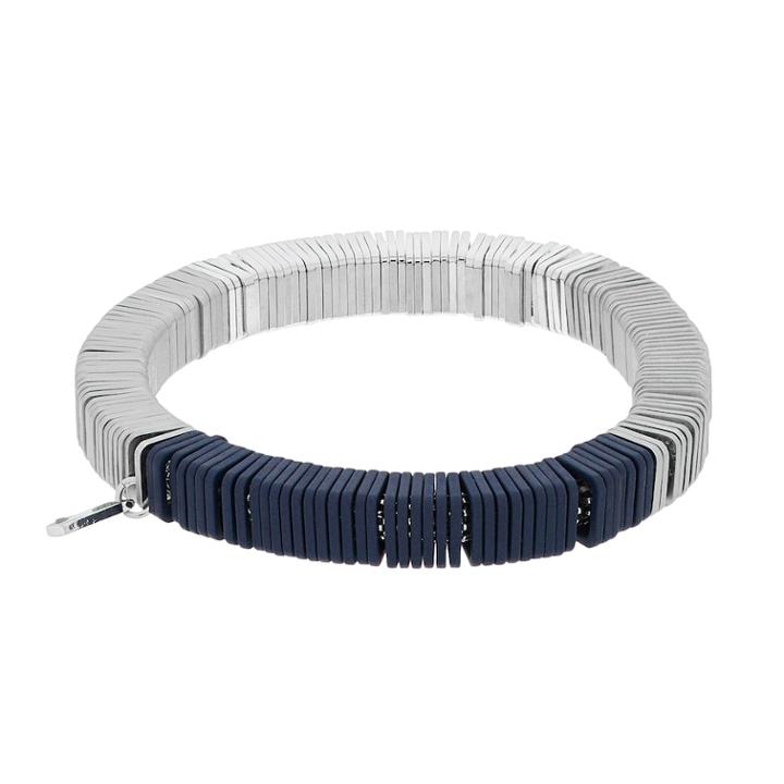 Simply Vera Vera Wang Silver Tone & Blue Stretch Bracelet, Women's