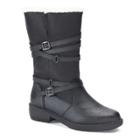 Totes Debra Women's Waterproof Riding Boots, Size: Medium (11), Black