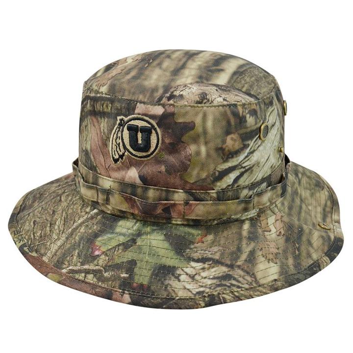 Adult Top Of The World Utah Utes Woodsmen Bucket Hat, Green Oth
