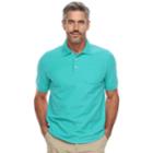 Men's Croft & Barrow&reg; Polo, Size: Xl, Turquoise/blue (turq/aqua)