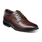 Nunn Bush Dixon Men's Cap Toe Oxford Dress Shoes, Size: 10 Wide, Brown