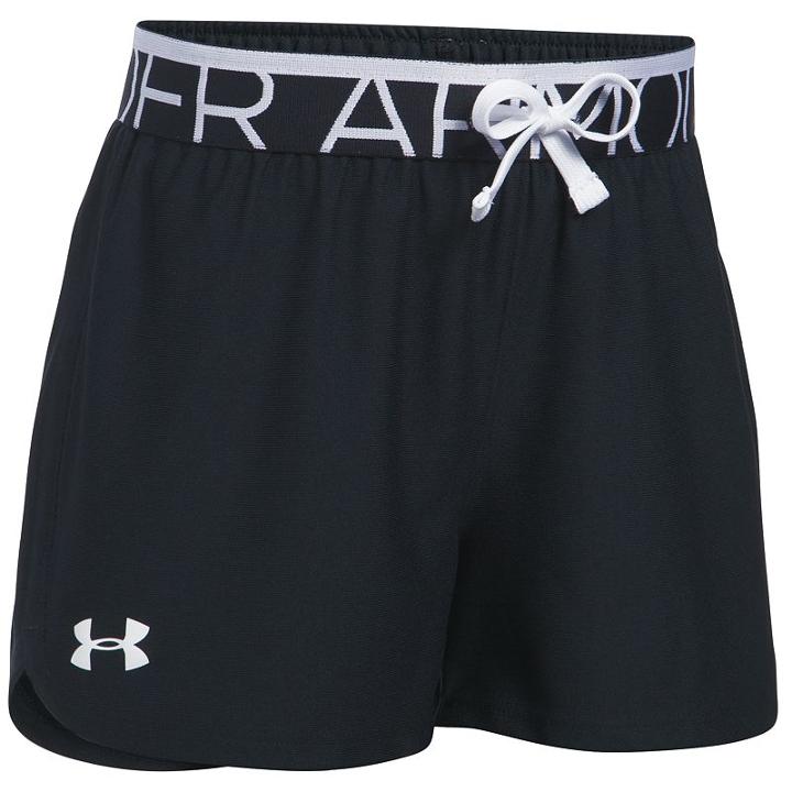 Girls 7-16 Under Armour Play Up Shorts, Girl's, Size: Large, Black