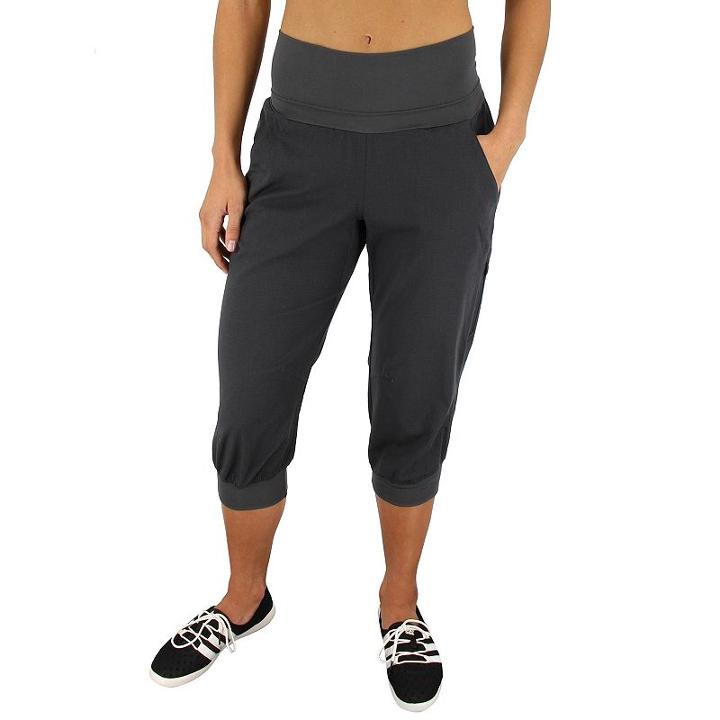 Women's Adidas Outdoor Felsblock Hiking Capris, Size: Xs, Black