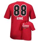 Men's Reebok Chicago Blackhawks Patrick Kane Player Name And Number Tee, Size: Xxl, Red