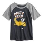Boys 4-10 Jumping Beans&reg; Looney Tunes Daffy Duck Raglan Graphic Tee, Size: 4, Grey