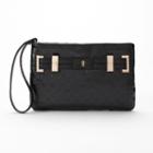 Jennifer Lopez Kylie Snakeskin Wristlet, Women's, Oxford
