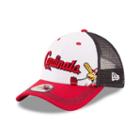 Youth New Era St. Louis Cardinals Logo Play 9forty Adjustable Cap, Boy's, White