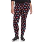 Juniors' Plus Size It's Our Time Print Holiday Leggings, Teens, Size: 1xl, Multicolor