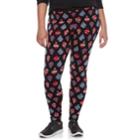 Juniors' Plus Size It's Our Time Print Holiday Leggings, Teens, Size: 1xl, Multicolor