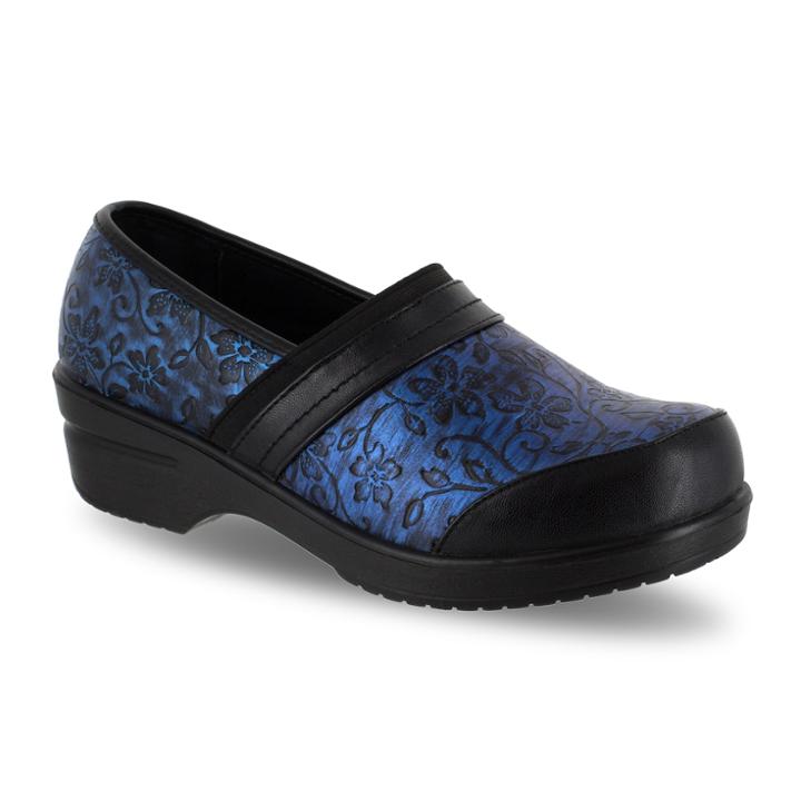 Easy Street Origin Women's Clogs, Size: Medium (7), Blue (navy)