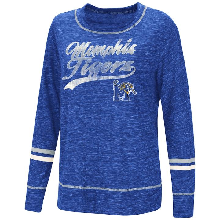 Women's Memphis Tigers Giant Dreams Tee, Size: Small, Blue (navy)