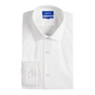 Men's Apt. 9&reg; Extra Slim-fit Stretch Cut-away Collar Dress Shirt, Size: 16.5-34/35, White