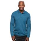 Men's Croft & Barrow&reg; Classic-fit Stretch Interlock Polo, Size: Xxl, Turquoise/blue (turq/aqua)