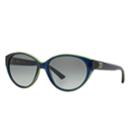 Dkny Dy4120 57mm Oval Gradient Sunglasses, Women's, Light Blue
