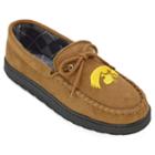 Men's Iowa Hawkeyes Argyle-lined Microsuede Moccasins, Size: 9, Brown