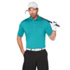 Men's Grand Slam Classic-fit Motionflow 360 Performance Golf Polo, Size: Small, Bluebird