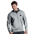 Men's Antigua San Jose Earthquakes Leader 1/4-zip Pullover, Size: Xxl, Silver