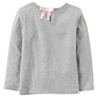 Girls 4-8 Carter's Dream Big Shine Bright Sparkle More Tee, Size: 4, Light Grey