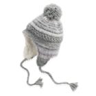 Women's Sonoma Goods For Life&trade; Braided Tassel Knit Trapper Hat, Grey