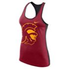 Women's Nike Usc Trojans Dri-fit Touch Tank Top, Size: Xxl, Red