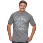 Big & Tall Cotton Links Fish Tales Bait And Tackle Graphic Tee, Men's, Size: 2xb, Med Grey