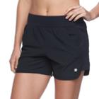 Petite Tek Gear&reg; Multi-purpose Workout Shorts, Women's, Size: Xl Petite, Black