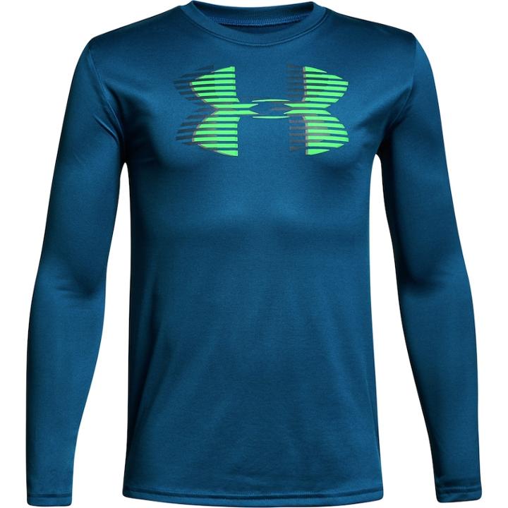 Boys 8-20 Under Armour Tech Big Logo Tee, Size: Large, Blue