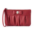 Apt. 9&reg; Rfid-blocking Bow Wristlet, Women's, Red