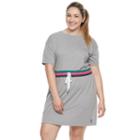 Plus Size Fila Sport&reg; Heritage Dress, Women's, Size: 1xl, Light Grey