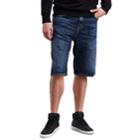 Men's Levi's 569 Stretch Denim Shorts, Size: 32, Dark Blue