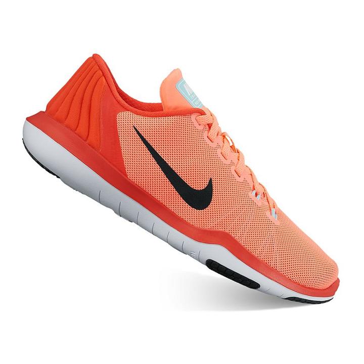 Nike Flex Supreme Tr 5 Grade School Girls' Cross-training Shoes, Red