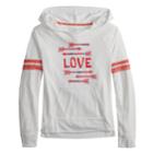 Girls 7-16 Mudd&reg; Varsity Hodie, Size: 7-8, White