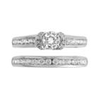 Round-cut Igi Certified Diamond Engagement Ring Set In 14k White Gold (1 Ct. T.w.), Women's, Size: 5