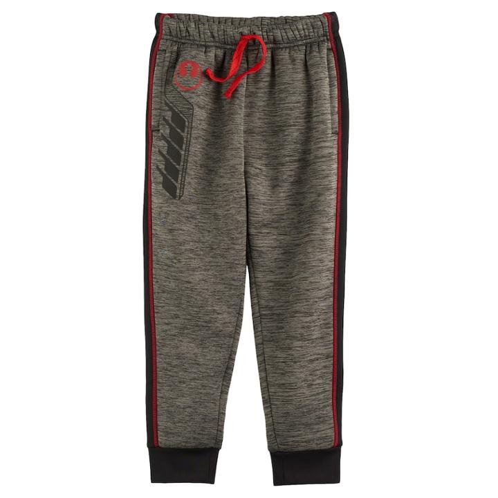 Boys 4-7x Star Wars A Collection For Kohl's Marled Jogger Pants, Size: 4, Grey